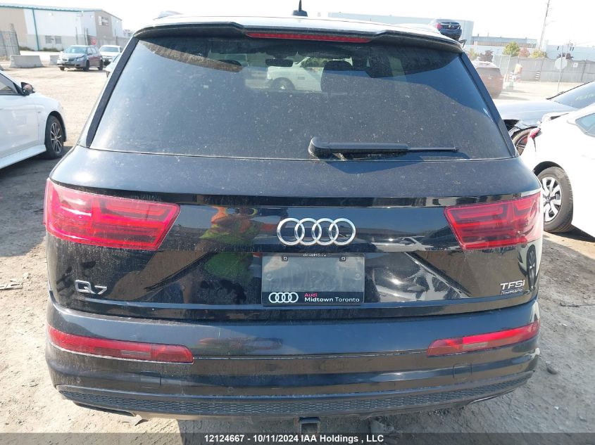 2018 Audi Q7 VIN: WA1MAAF79JD033107 Lot: 12124667