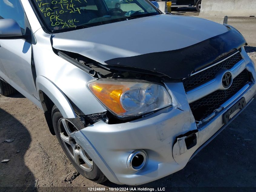 2010 Toyota Rav4 Limited VIN: 2T3DF4DV1AW035799 Lot: 12124688