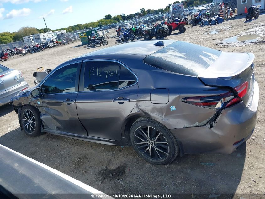 2021 Toyota Camry Xle/Se VIN: 4T1B21HK0MU015199 Lot: 12124691