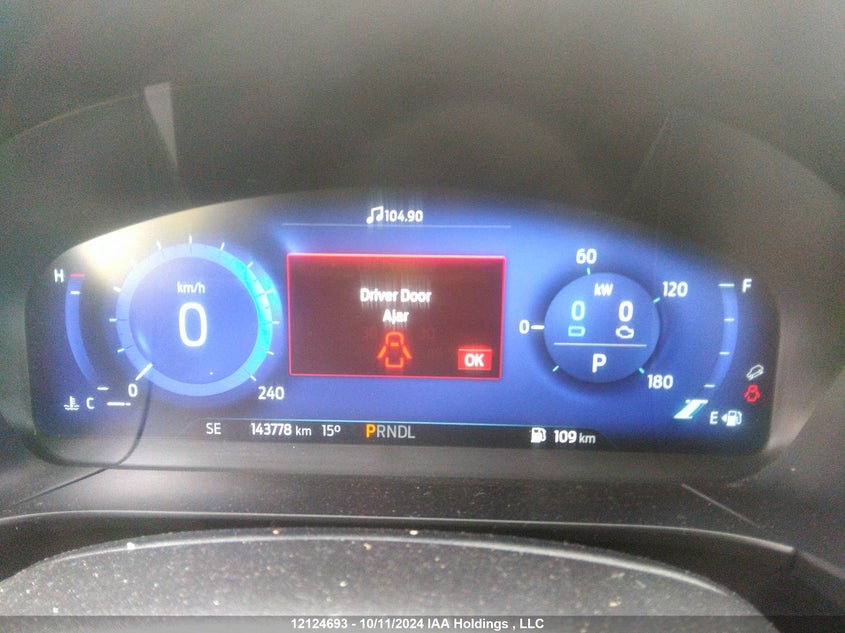 2020 Ford Escape Titanium VIN: 1FMCU9DZ0LUB52125 Lot: 12124693