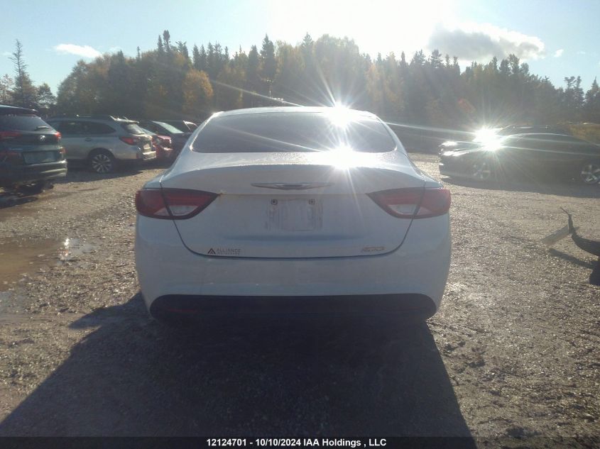 2015 Chrysler 200 Lx VIN: 1C3CCCFB7FN530819 Lot: 12124701