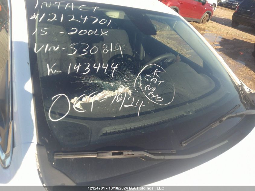 2015 Chrysler 200 Lx VIN: 1C3CCCFB7FN530819 Lot: 12124701