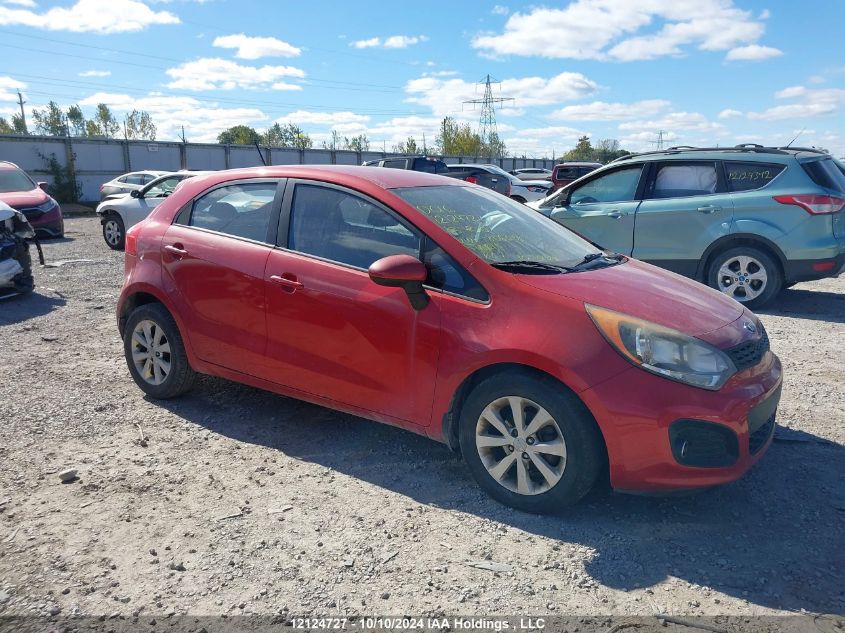 2013 Kia Rio VIN: KNADM5A38D6806048 Lot: 12124727