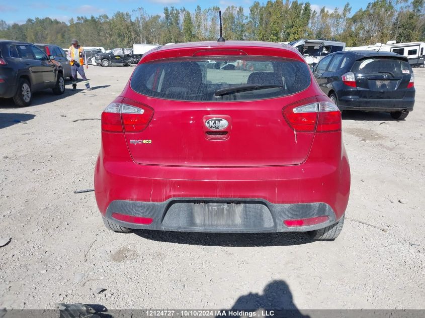 2013 Kia Rio VIN: KNADM5A38D6806048 Lot: 12124727