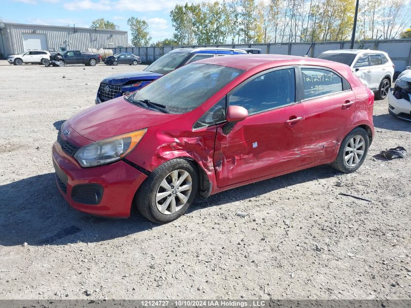 2013 Kia Rio VIN: KNADM5A38D6806048 Lot: 12124727