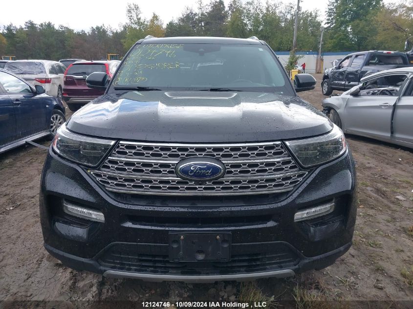 2021 Ford Explorer Limited VIN: 1FMSK8FH5MGB55568 Lot: 12124746