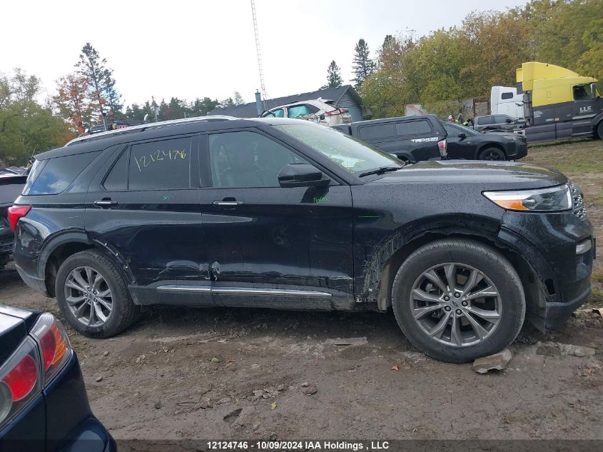 2021 Ford Explorer Limited VIN: 1FMSK8FH5MGB55568 Lot: 12124746