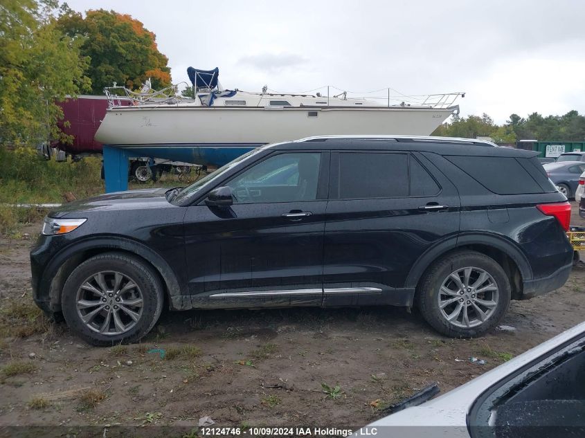 2021 Ford Explorer Limited VIN: 1FMSK8FH5MGB55568 Lot: 12124746
