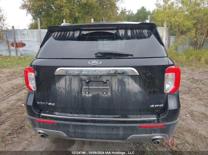 2021 Ford Explorer Limited VIN: 1FMSK8FH5MGB55568 Lot: 12124746