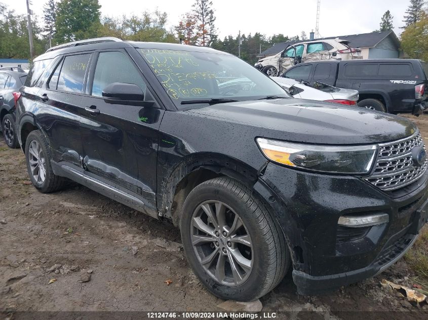 2021 Ford Explorer Limited VIN: 1FMSK8FH5MGB55568 Lot: 12124746