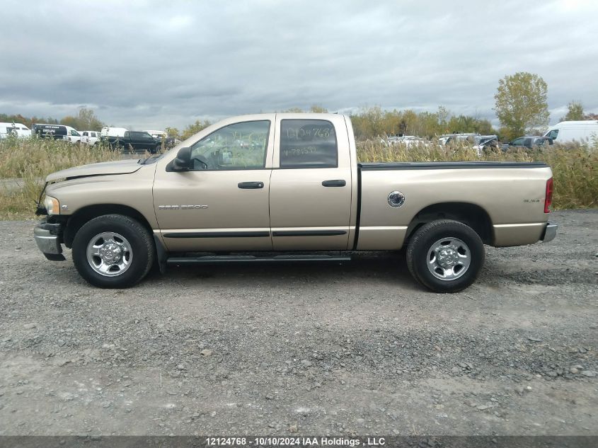 2005 Dodge Ram 2500 Slt/Laramie VIN: 3D7KR28C95G781599 Lot: 12124768