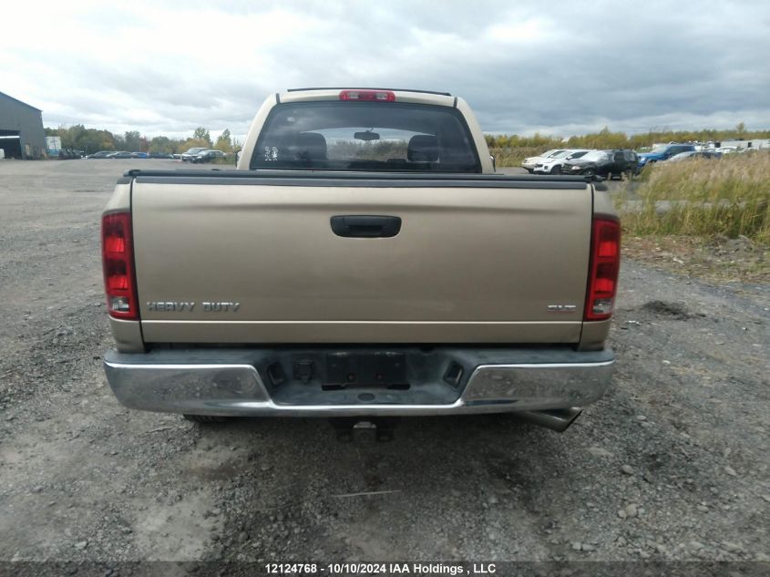 2005 Dodge Ram 2500 Slt/Laramie VIN: 3D7KR28C95G781599 Lot: 12124768