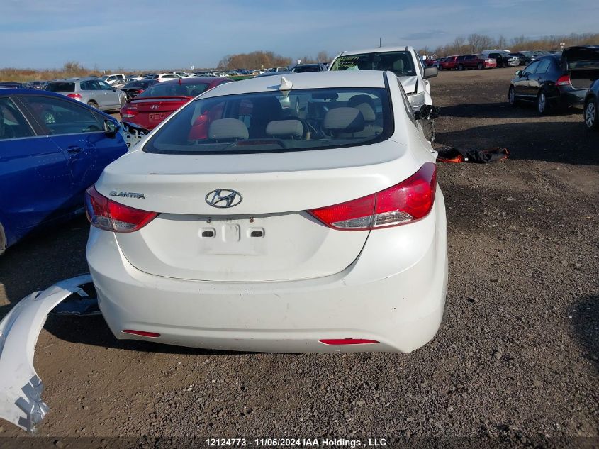 2012 Hyundai Elantra VIN: 5NPDH4AE1CH107383 Lot: 12124773