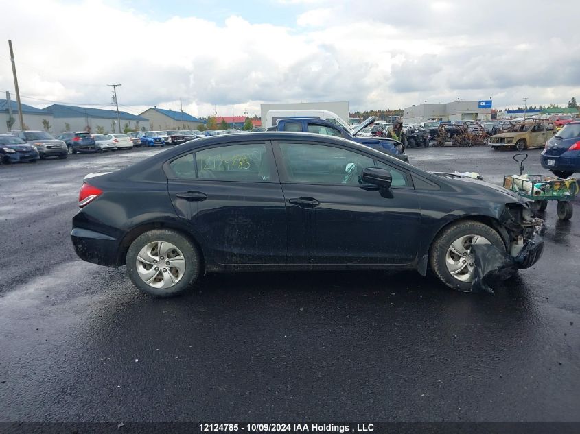 2014 Honda Civic Lx VIN: 2HGFB2F47EH008420 Lot: 12124785