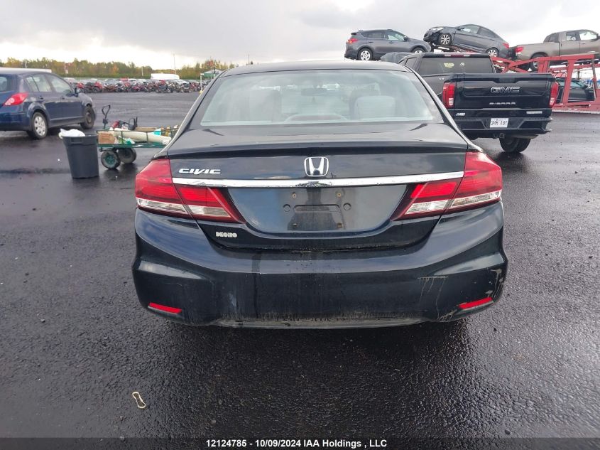 2014 Honda Civic Lx VIN: 2HGFB2F47EH008420 Lot: 12124785