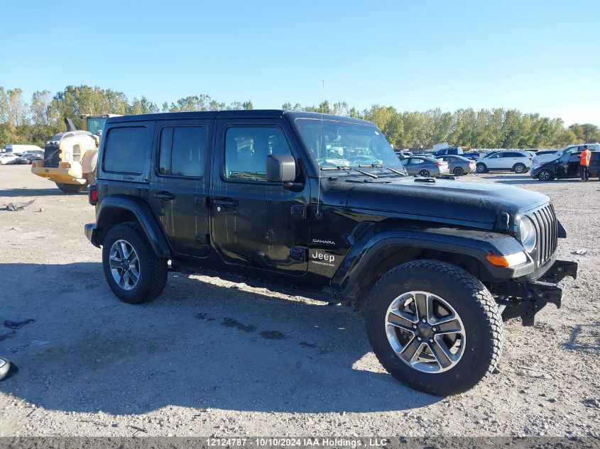 2023 Jeep Wrangler Sahara VIN: 1C4HJXEN5PW586845 Lot: 12124787