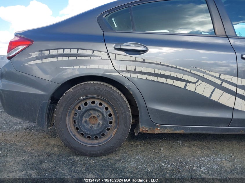 2013 Honda Civic Sdn VIN: 2HGFB2F48DH014001 Lot: 12124791