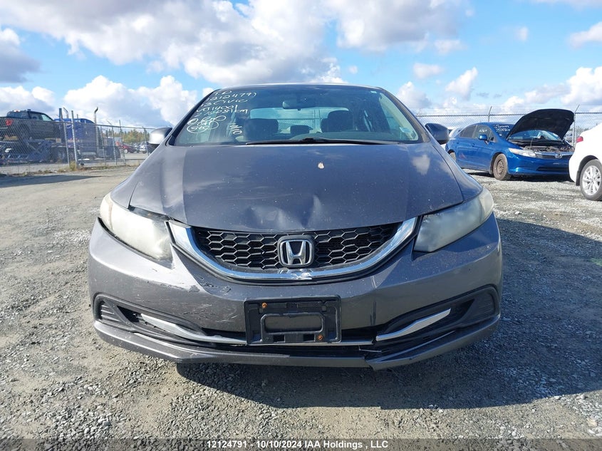 2013 Honda Civic Sdn VIN: 2HGFB2F48DH014001 Lot: 12124791