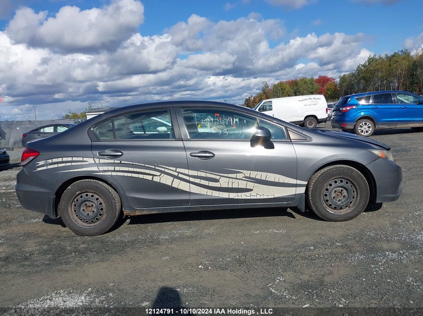 2013 Honda Civic Sdn VIN: 2HGFB2F48DH014001 Lot: 12124791