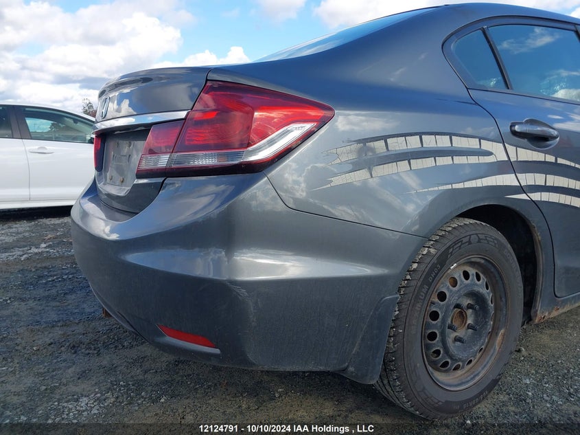 2013 Honda Civic Sdn VIN: 2HGFB2F48DH014001 Lot: 12124791