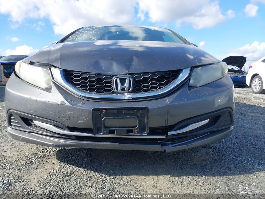 2013 Honda Civic Sdn VIN: 2HGFB2F48DH014001 Lot: 12124791