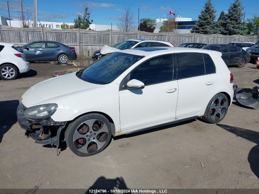 2011 Volkswagen Golf Gti VIN: WVWGV7AJ5BW085062 Lot: 12124796