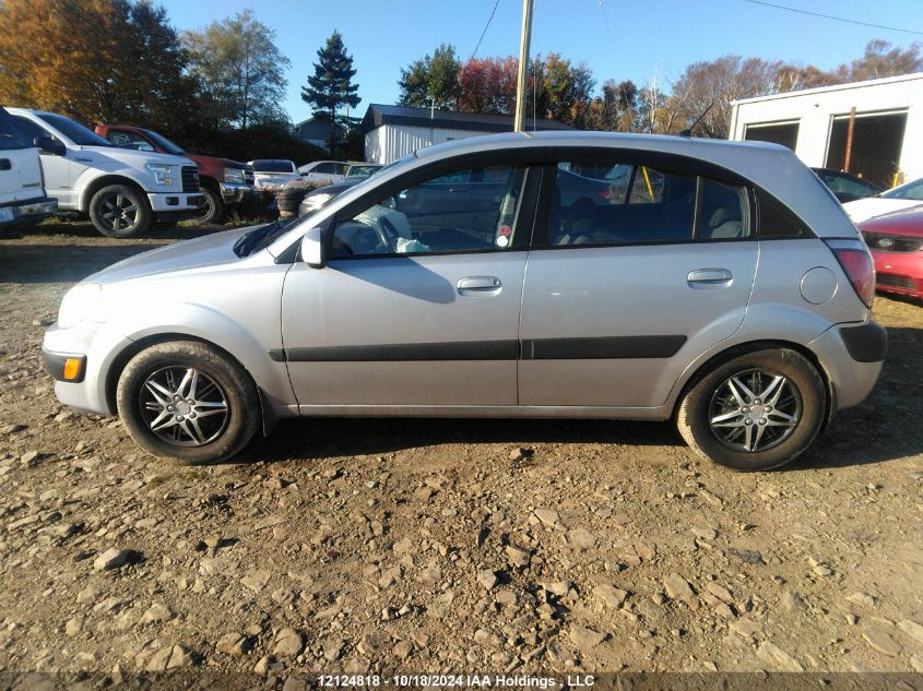 2007 Kia Rio VIN: KNADE163476271481 Lot: 12124818