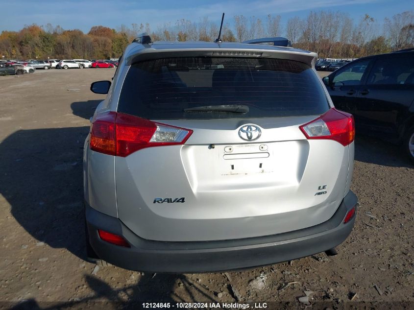 2014 Toyota Rav4 Le VIN: 2T3BFREVXEW183832 Lot: 12124845