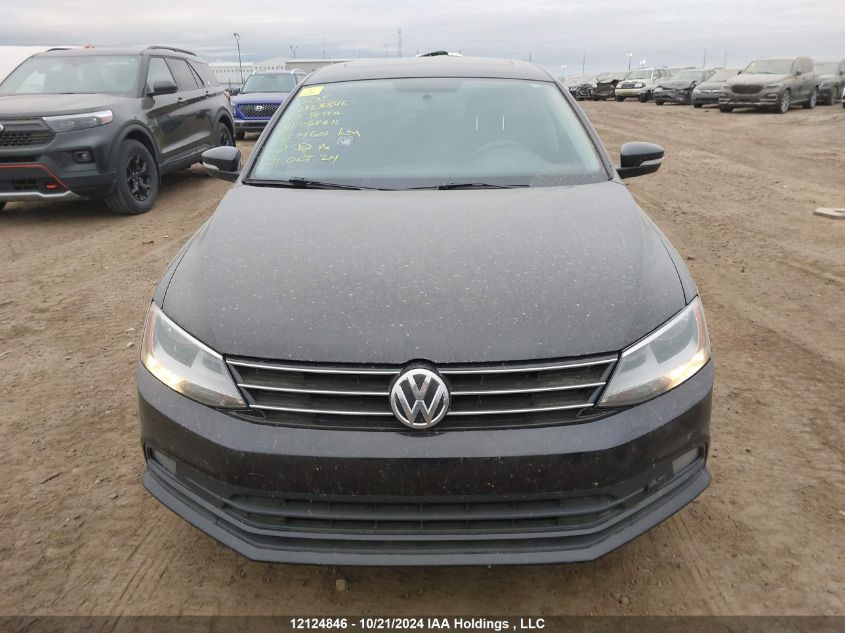 2015 Volkswagen Jetta Sedan VIN: 3VWD07AJ3FM268416 Lot: 12124846