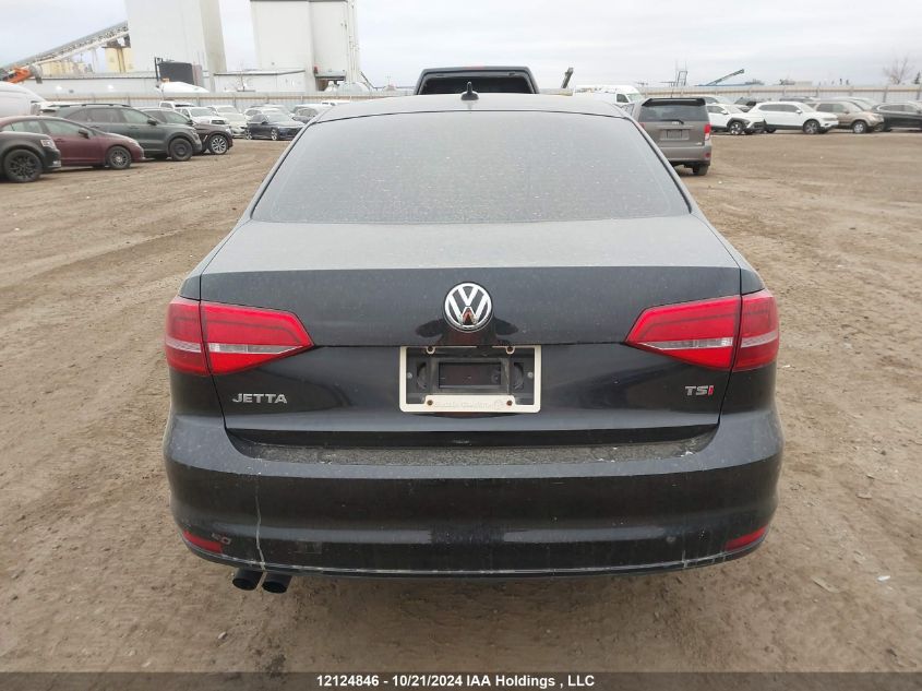 2015 Volkswagen Jetta Sedan VIN: 3VWD07AJ3FM268416 Lot: 12124846