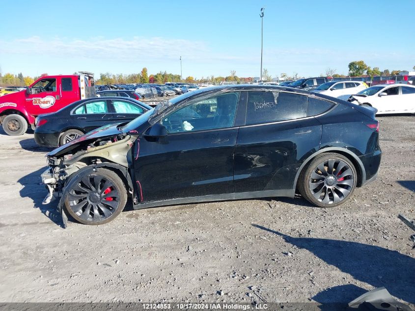 2023 Tesla Model Y VIN: 7SAYGDEF2PF684048 Lot: 12124853