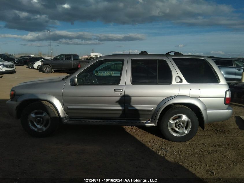 2000 Infiniti Qx4 VIN: JNRAR07Y1YW083744 Lot: 12124871