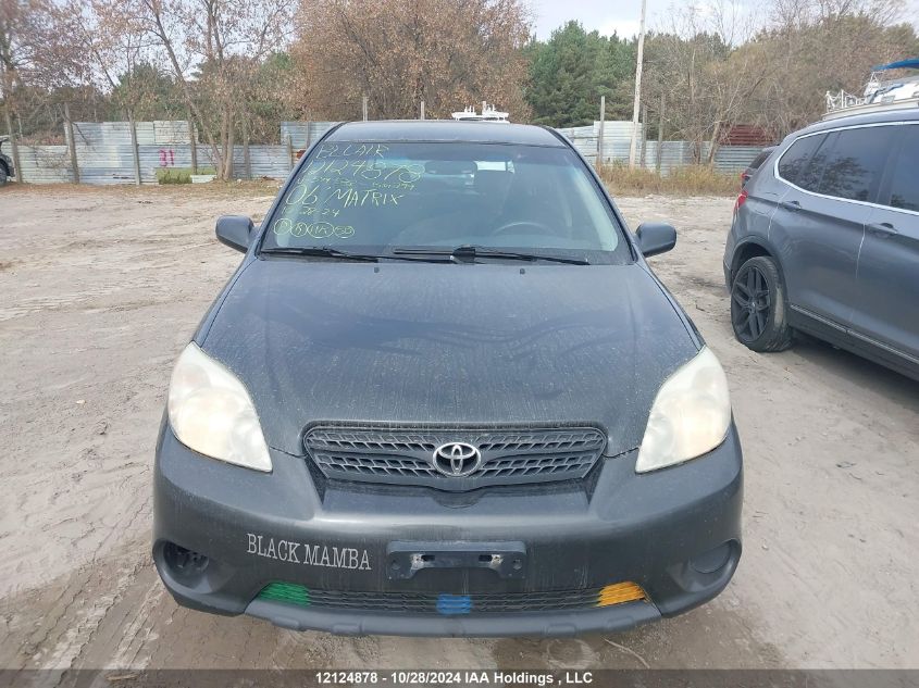 2006 Toyota Matrix Xr/Xrs VIN: 2T1KR32E26C599538 Lot: 12124878