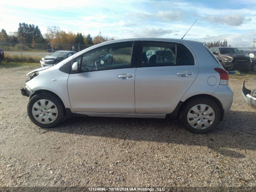 2010 Toyota Yaris Le VIN: JTDKT4K3XA5306853 Lot: 12124896