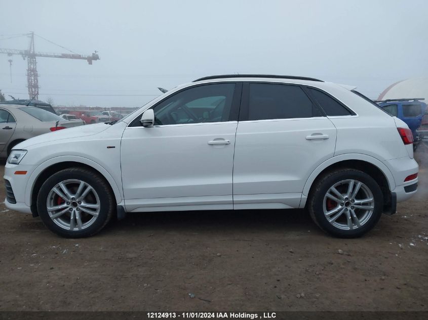 2016 Audi Q3 VIN: WA1GFCFSXGR000949 Lot: 12124913