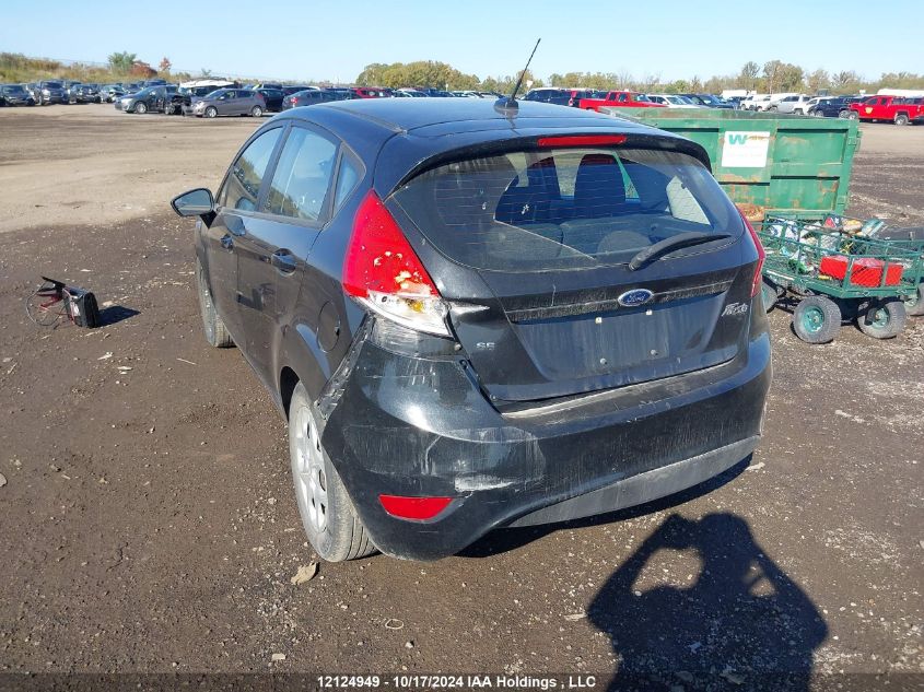 2013 Ford Fiesta Se VIN: 3FADP4EJ8DM202616 Lot: 12124949