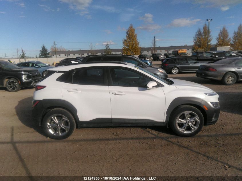 2022 Hyundai Kona Sel VIN: KM8K6CABXNU921758 Lot: 12124953