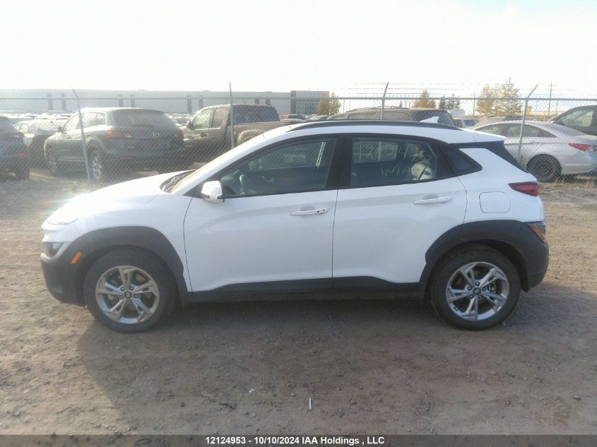 2022 Hyundai Kona Sel VIN: KM8K6CABXNU921758 Lot: 12124953