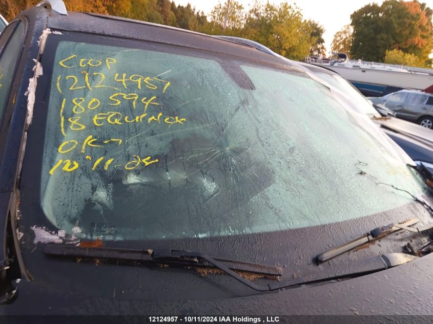 2018 Chevrolet Equinox VIN: 2GNAXSEV9J6180594 Lot: 12124957