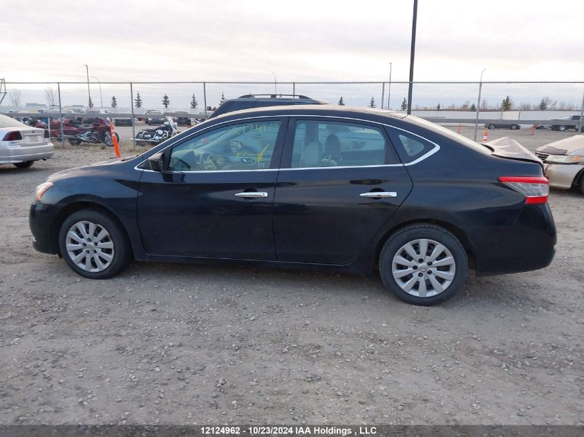 2013 Nissan Sentra VIN: 3N1AB7AP3DL628858 Lot: 12124962