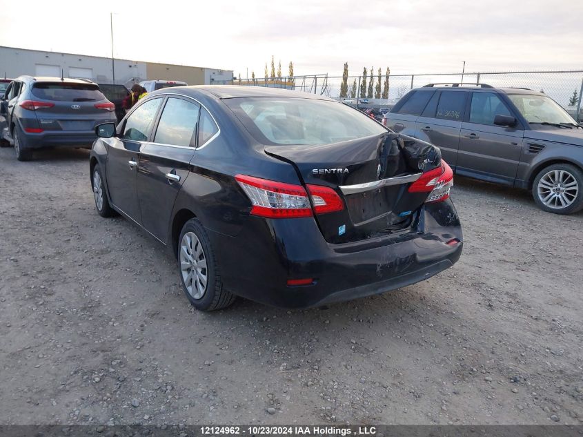 2013 Nissan Sentra VIN: 3N1AB7AP3DL628858 Lot: 12124962