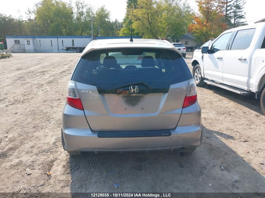 2010 Honda Fit VIN: JHMGE8G55AC800131 Lot: 12125035