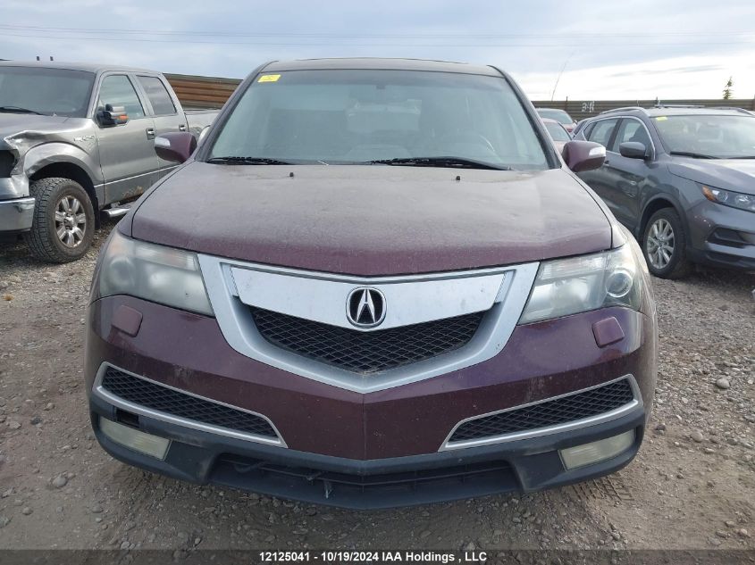 2011 Acura Mdx Technology VIN: 2HNYD2H67BH002526 Lot: 12125041