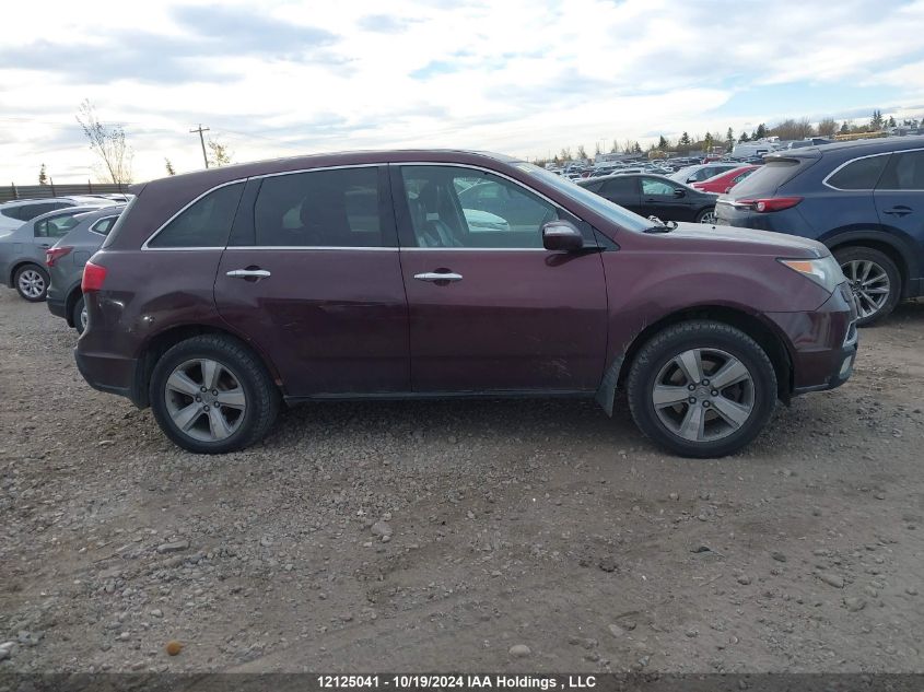 2011 Acura Mdx Technology VIN: 2HNYD2H67BH002526 Lot: 12125041