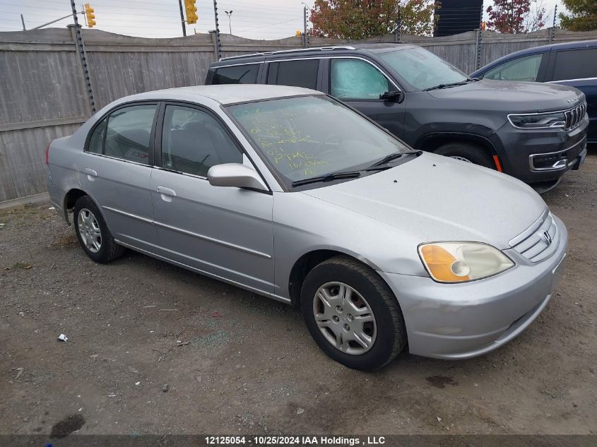 2001 Honda Civic VIN: 2HGES16611H920669 Lot: 12125054