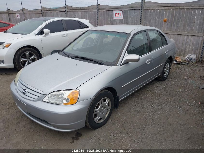 2001 Honda Civic VIN: 2HGES16611H920669 Lot: 12125054