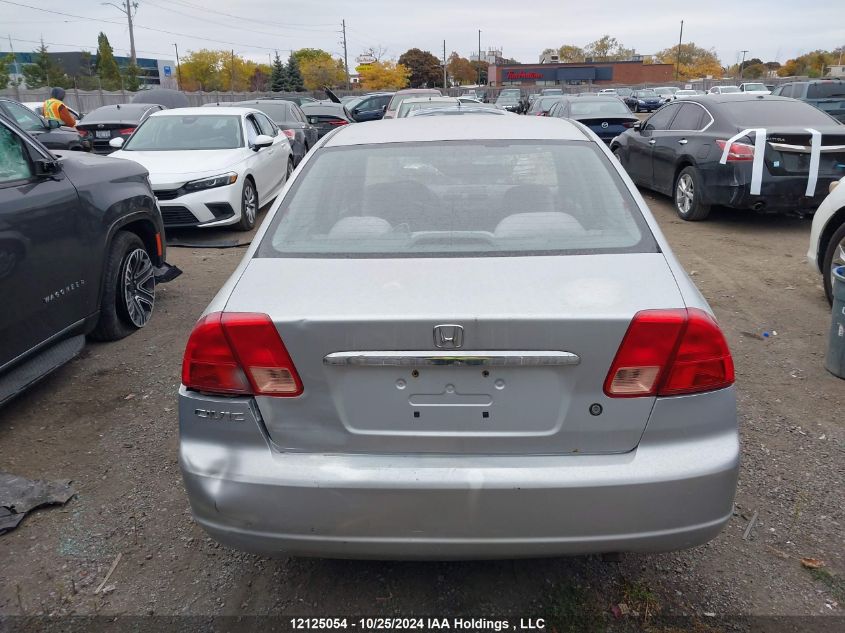 2001 Honda Civic VIN: 2HGES16611H920669 Lot: 12125054