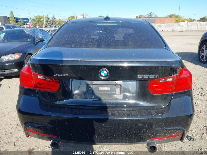 2013 BMW 335 Xi VIN: WBA3B9C56DJ465821 Lot: 12125066