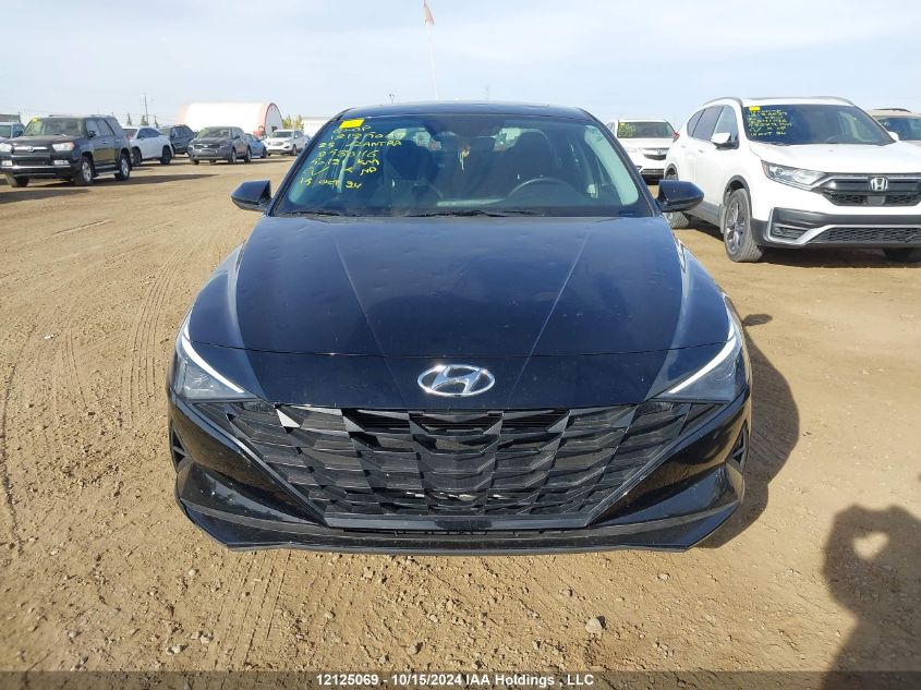 2023 Hyundai Elantra Sel VIN: KMHLM4AG8PU580116 Lot: 12125069