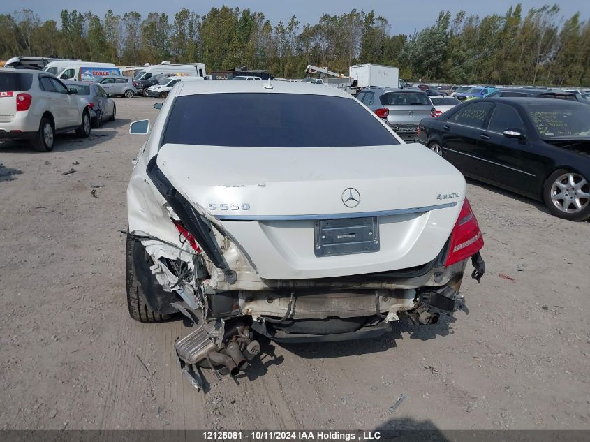 2013 Mercedes-Benz S-Class VIN: WDDNF9EB7DA529342 Lot: 12125081